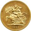 Image 2 : Great Britain. Proof gold 5 Pounds, 1911. ANACS PF61