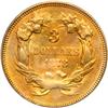 Image 2 : 1878 $3 Gold