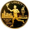 Image 1 : 1995-W 100th Olympics Torch Runner $5 Gold