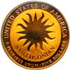 Image 2 : 1996-W Smithsonian 150th Anniv. $5 Gold
