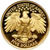 Image 2 : 1999-W George Washington Death Bicentennial $5 Gold NGC