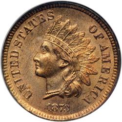 1873 Indian Head 1C NGC MS65
