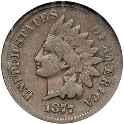 1877 Indian Head 1C