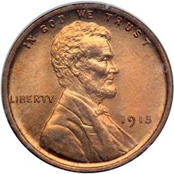 1915 Lincoln 1C PCGS MS65 RD