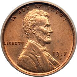 1917-D SEGS graded MS-65 Red.