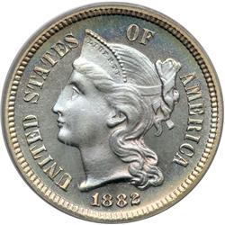 1882 Nickel 3C