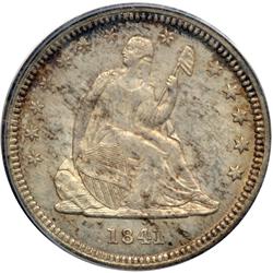 1841-O Liberty Seated 25C