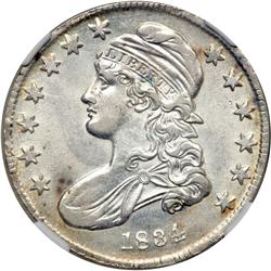 1834 Bust 50C NGC AU55