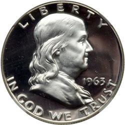 1963 Franklin 50C NGC PF69 CAM*