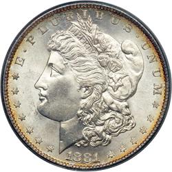 1881-S Morgan $1