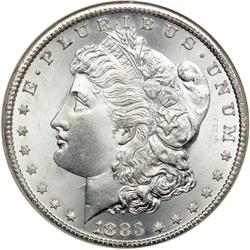 1883-CC Morgan $1 NGC MS67