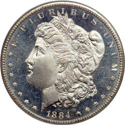 1884-CC Morgan $1