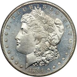 1884-CC Morgan $1