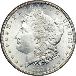 1885-CC Morgan $1