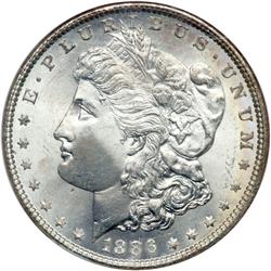 1886 Morgan $1 NGC MS67