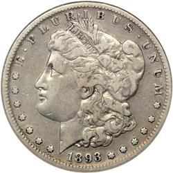 1893-S Morgan $1 NGC VF20