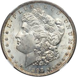 1897-S Morgan $1 NGC MS65