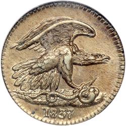 1837 New York Feuchtwanger Token