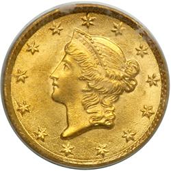 1854 $1 Gold Liberty