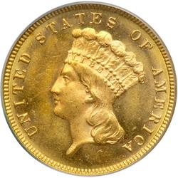 1882 $3 Gold