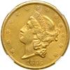 Image 1 : 1866-S $20 Liberty. Motto