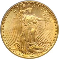 1924-S $20 St. Gaudens