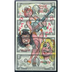 1995 $2 Federal Reserve Sheet Atlanta