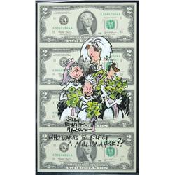 2003 $2 Federal Reserve Sheet Dallas