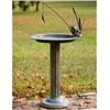 Image 1 : Fishing Frog Sundial Birdbath