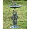 Image 1 : Turtle & Fish Sundial Birdbath