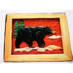 "BEAR" -  WOOD CARVING  -  QUALITY