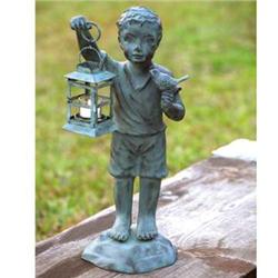 Boy & Bird Lantern