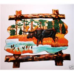 "MOOSE"  -   WOOD CARVING  -  QUALITY