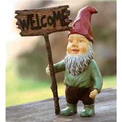 Gnome Welcome Sign