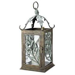 Palm Leaf Lantern Candle Holder