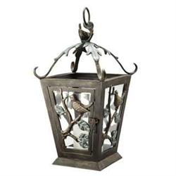 Bird Lantern Candle Holder