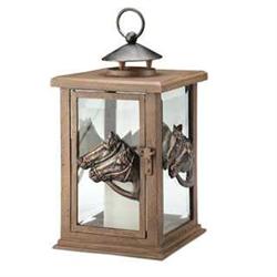 Horse Head Lantern Candle Holder