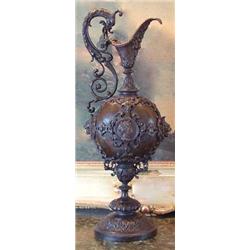 ORNATE BRONZE EWER