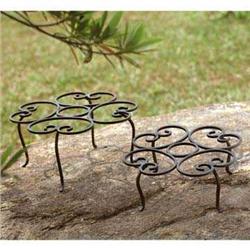 Scroll Planter Stands Set of 2