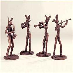 Jazzy Rabbits Quartet - Set of 4