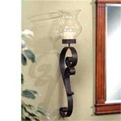 Swirl Wall Hurricane Candle Holder