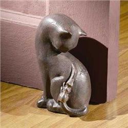 Cat & Mouse Doorstop