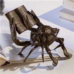 Reading Crab Figurine