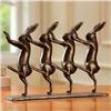 Image 1 : Rabbits on Parade Bronze Sculpture