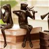 Image 1 : Frog With Violin Shelf Sitter