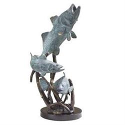 Verdi & Bronze Inshore Slam Sculpture