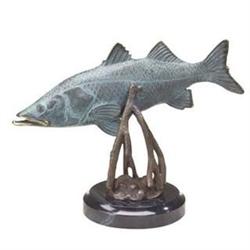 Snook Bronze Sculpture in Verdi Finish