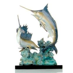 Sailfish & Marlin Bronze Sculpture