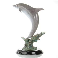 Dolphin Bronze Sculpture