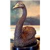 Image 2 : SINGLE SWAN BRONZE SCULPTURE